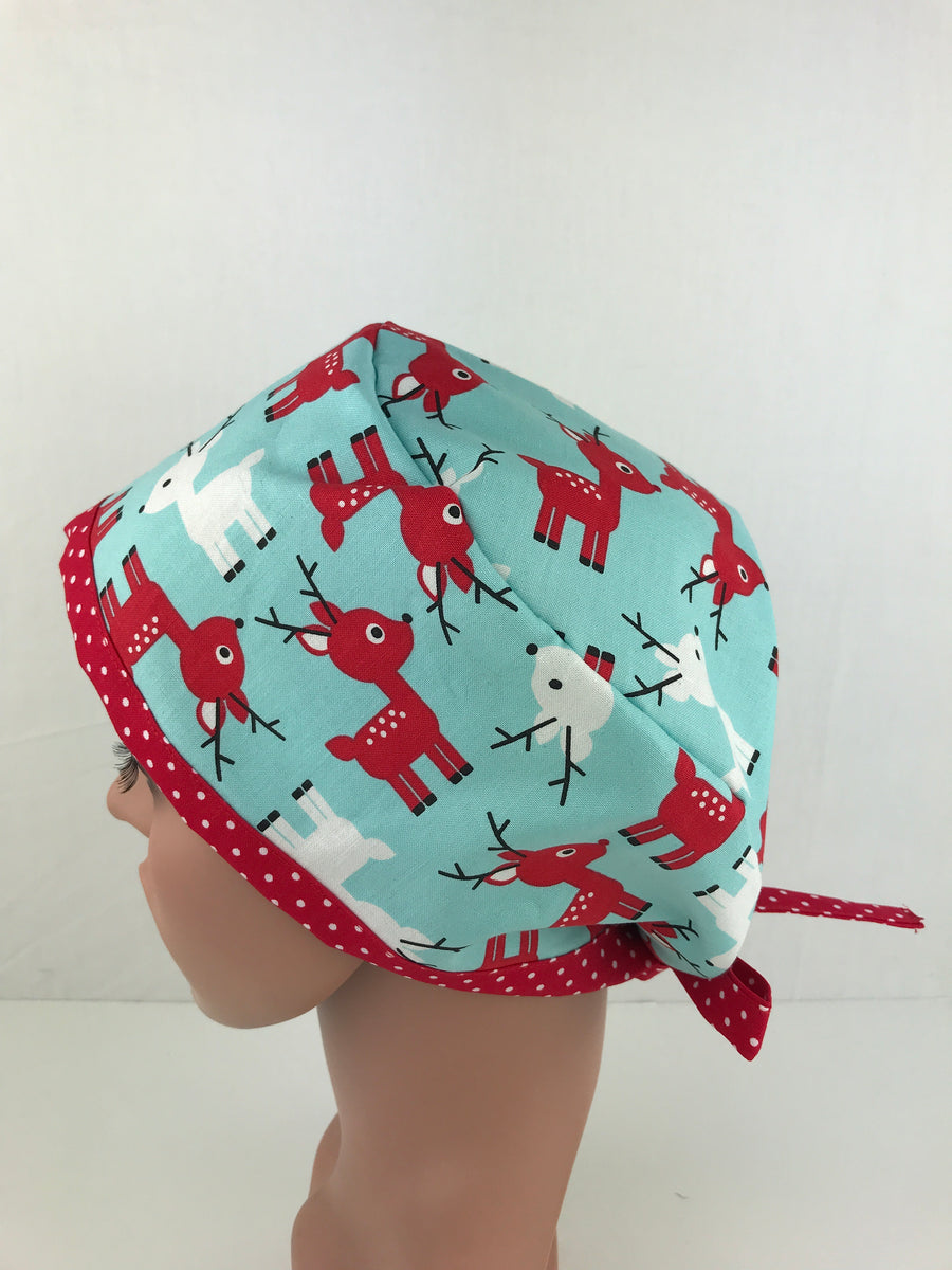 Christmas Baby Reindeer Pixie Cap