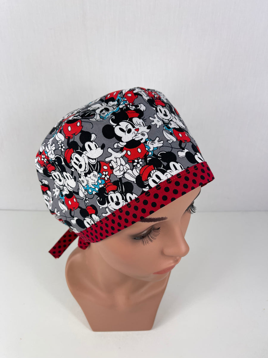 Mickie Minnie Mouse Pixie Cap