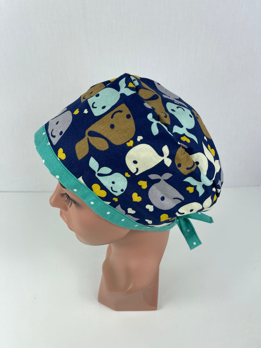 Whales Pixie Cap