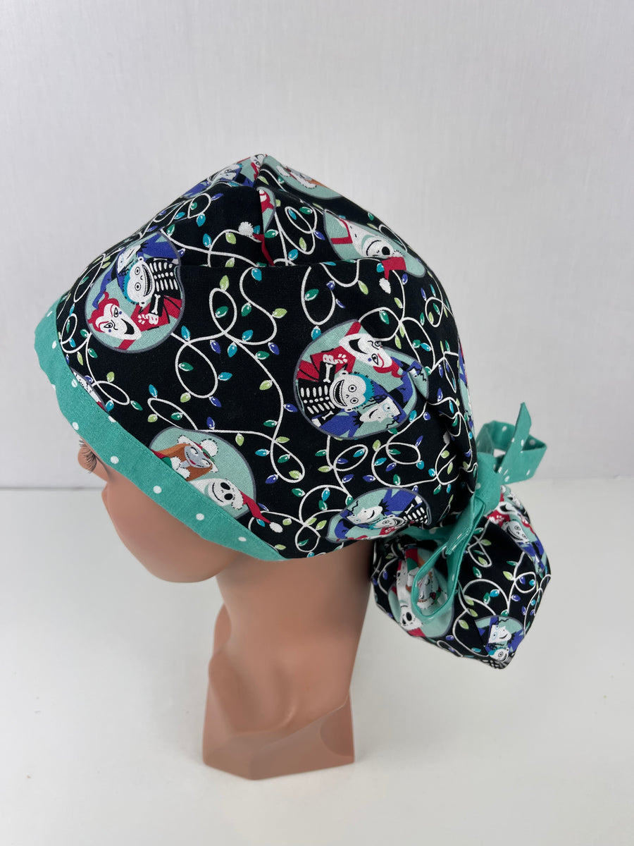 Nightmare Before Christmas Ponytail Hat