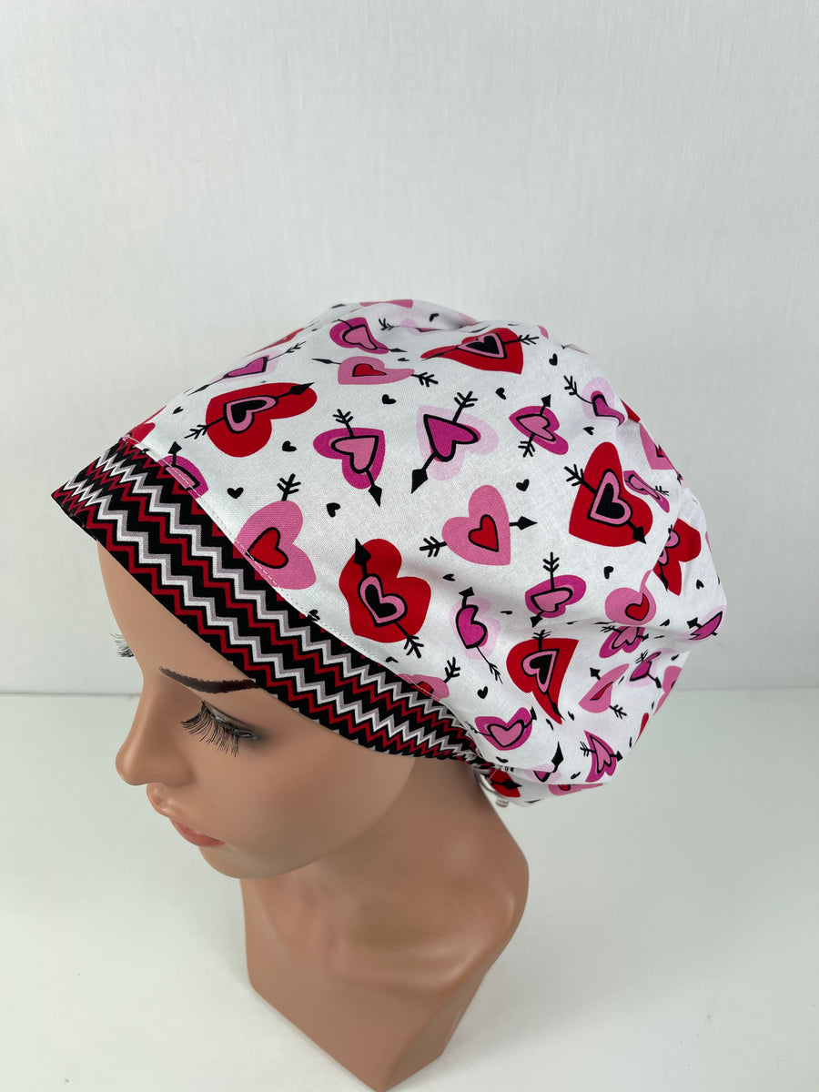 Hearts and Arrows Valentine Day Euro Cap