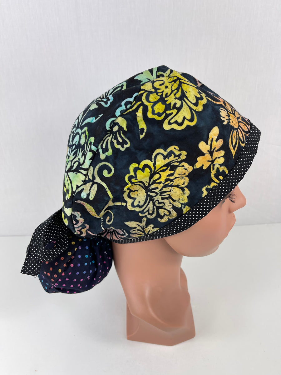 Batik Ponytail Hat