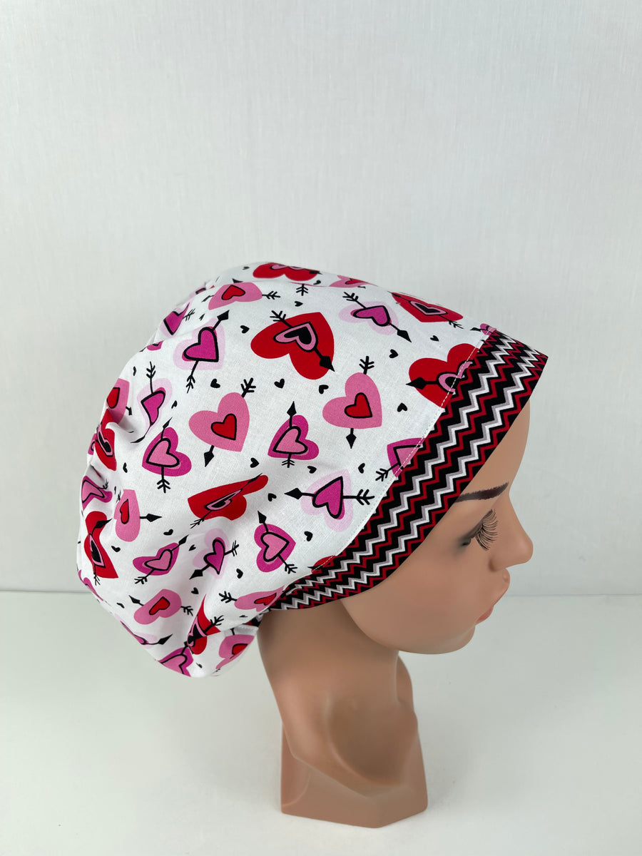 Hearts and Arrows Valentine Day Euro Cap