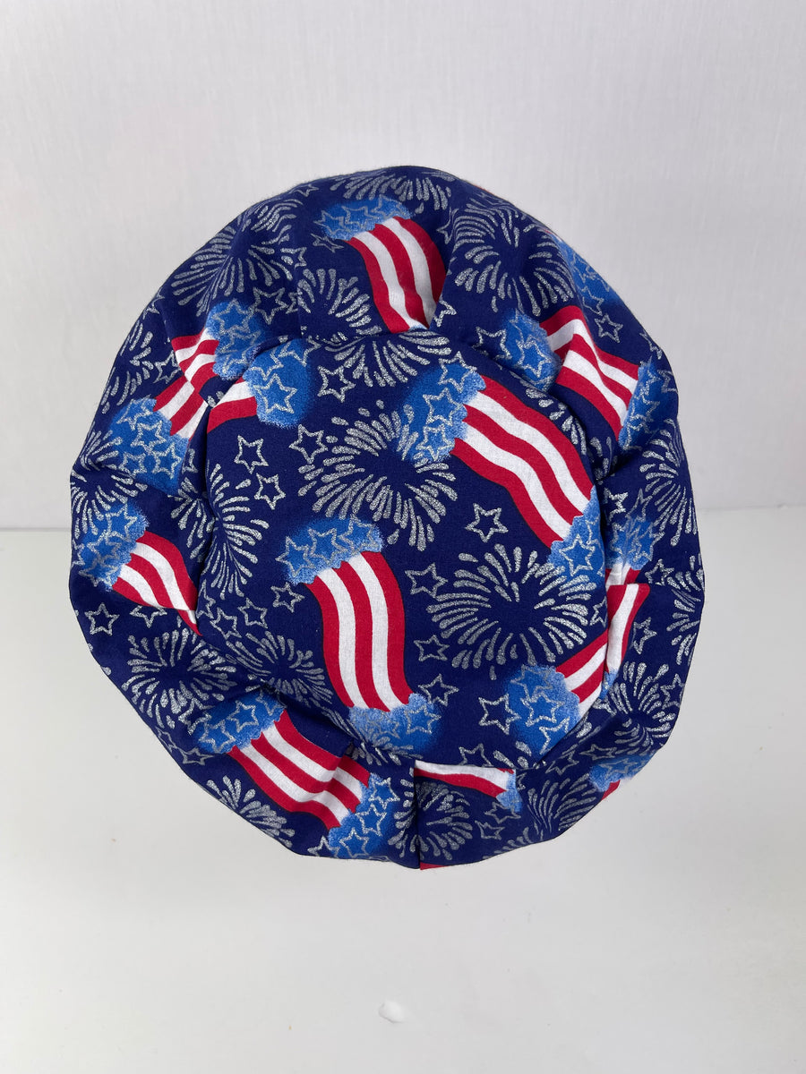 Fireworks Patriotic Euro Cap