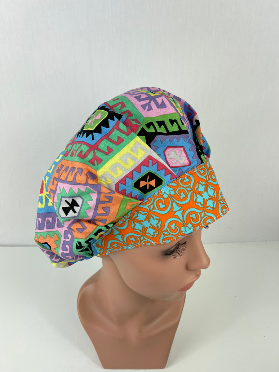 Artsy Bouffant Scrub Hat