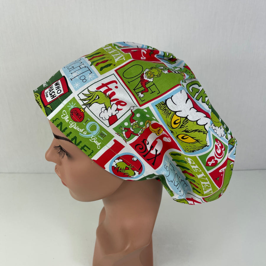 Christmas Grinch Euro Cap