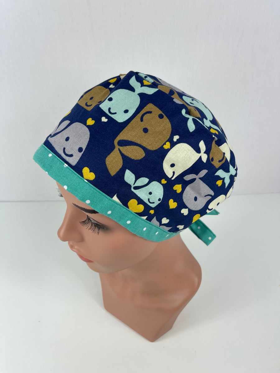 Whales Pixie Cap