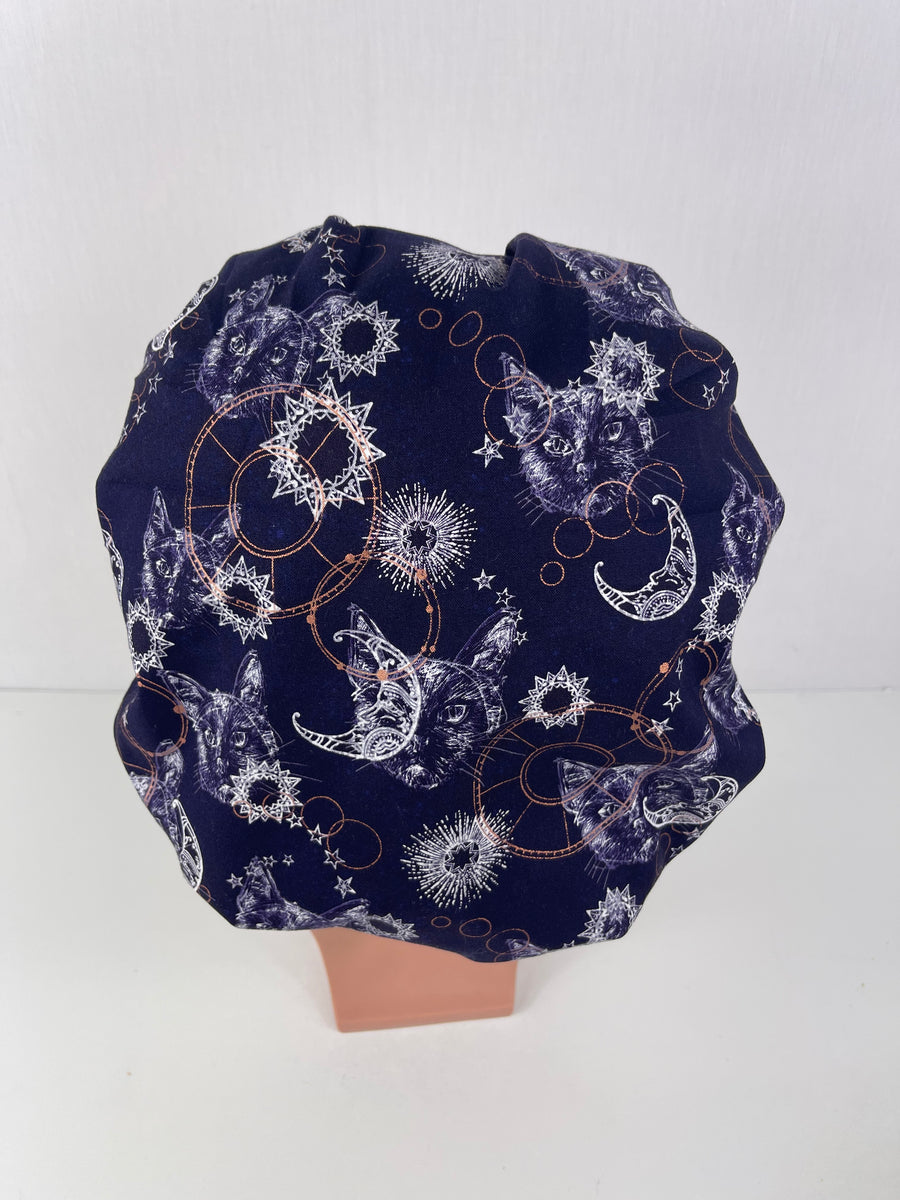Celestial Cats Bouffant Hat