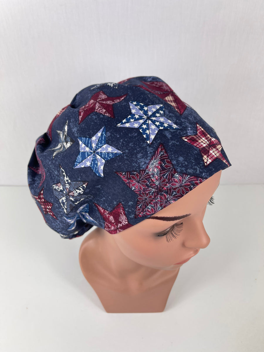 Antique Pattern Patriotic Euro Cap