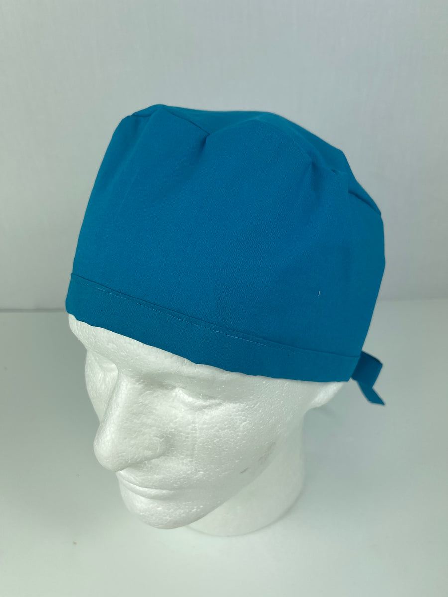 Teal Solid Skull Unisex Cap