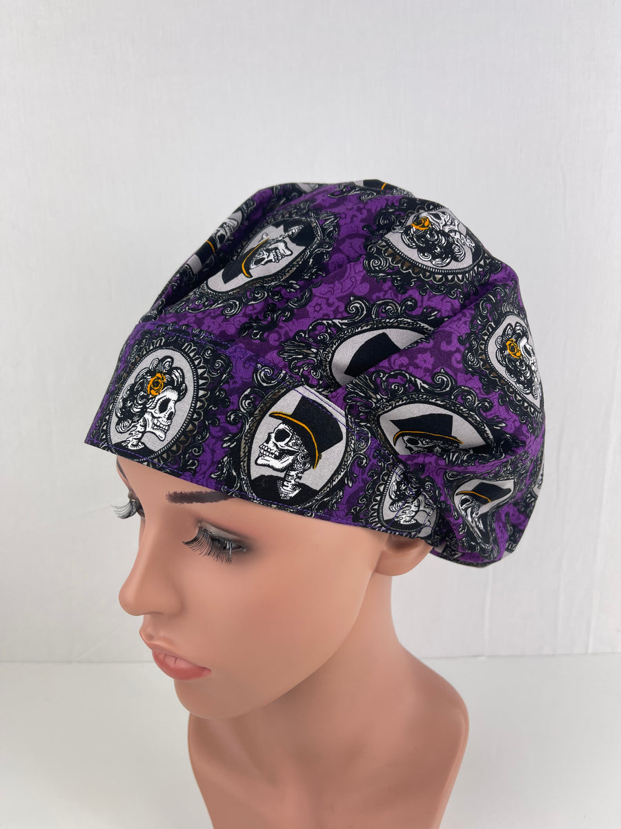 Skulls Bouffant Hat