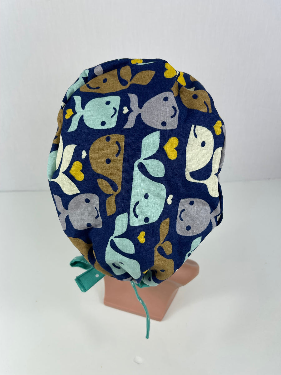 Whales Pixie Cap