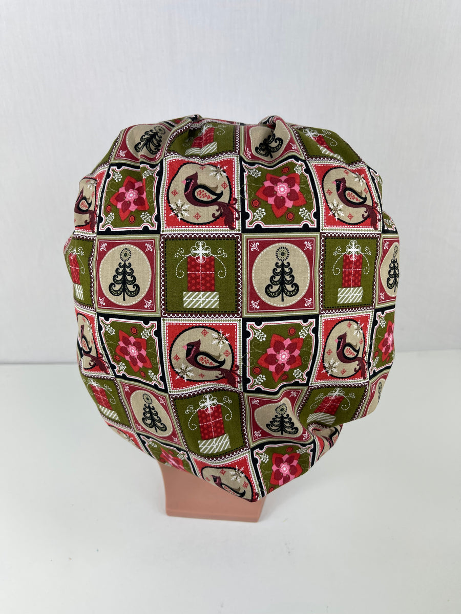 Christmas Gifts Bouffant Scrub Hat