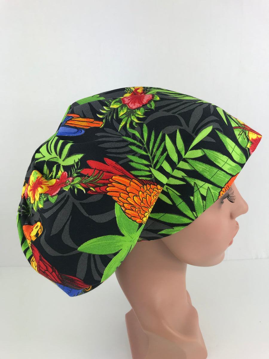 Tropical Birds Euro  Cap