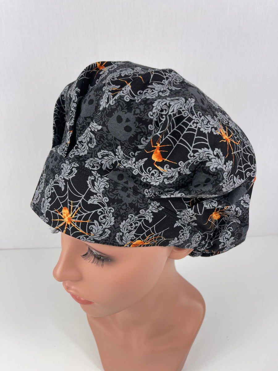 Spider Web Bouffant Hat