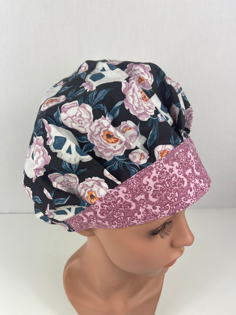 Skulls & RosesBouffant Hat