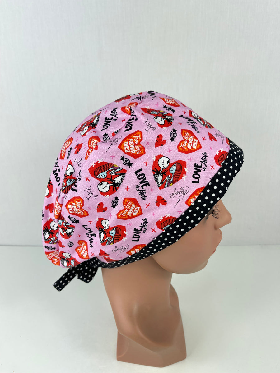 Nightmare Before Christmas Valentine Day Pixie Cap