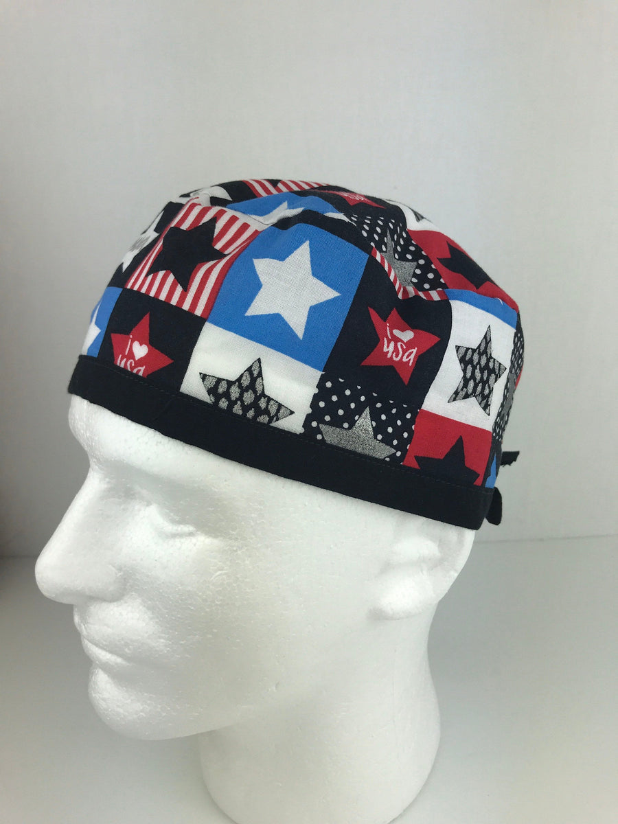 Stars & Stripes Skull Cap