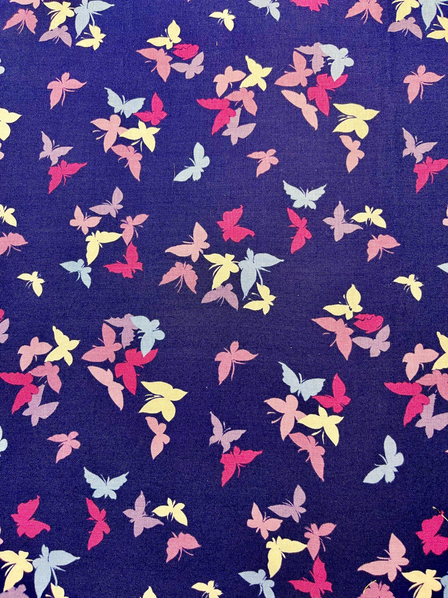 Butterflies on Purple
