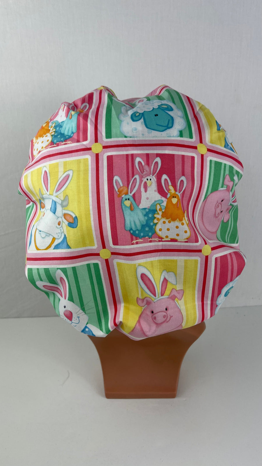 Easter Bouffant Scrub Hat
