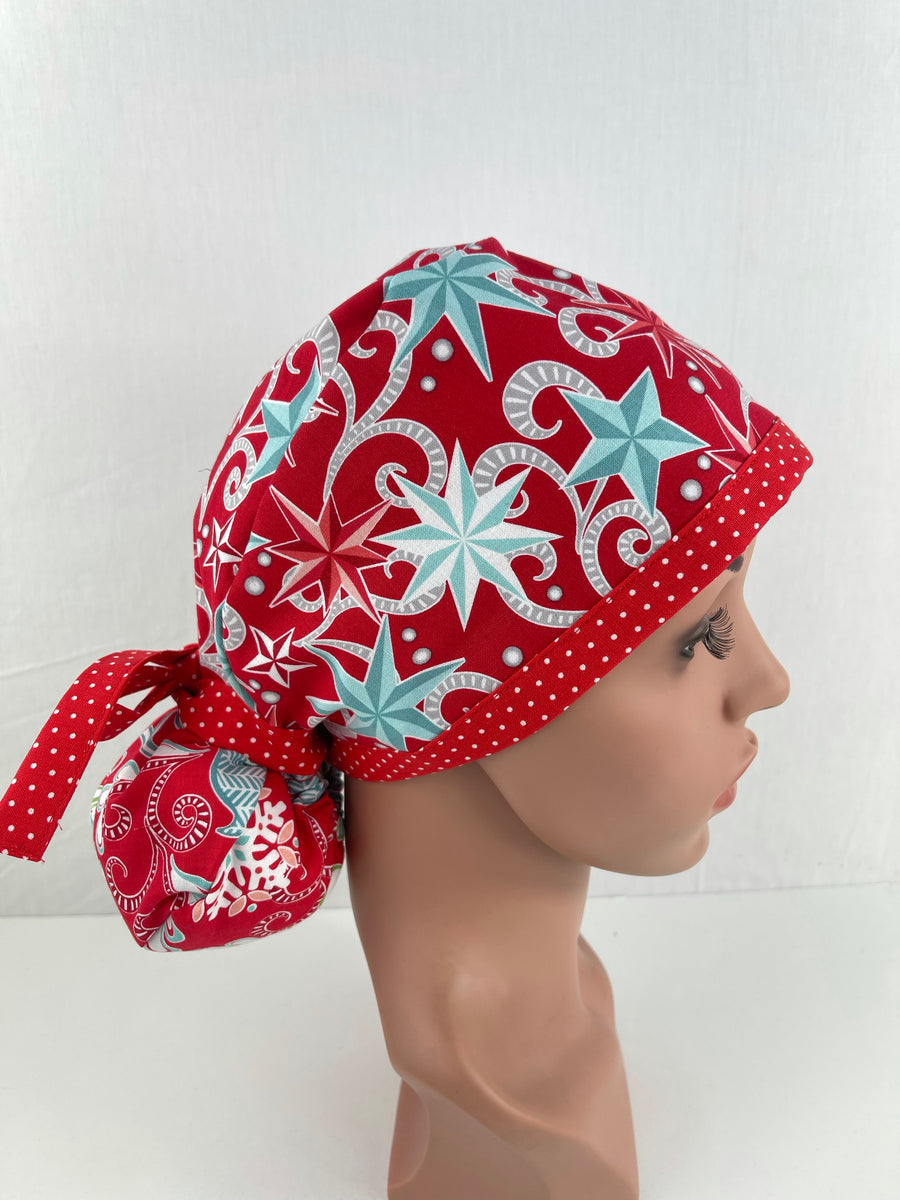 Christmas Arrangement Ponytail Hat