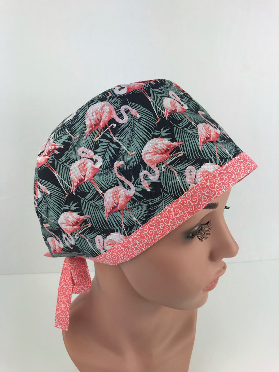 Pink Flamingos Pixie Cap