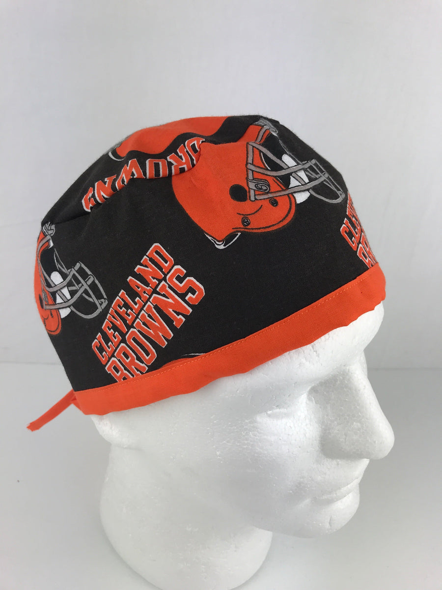 Browns Football Skull Cap