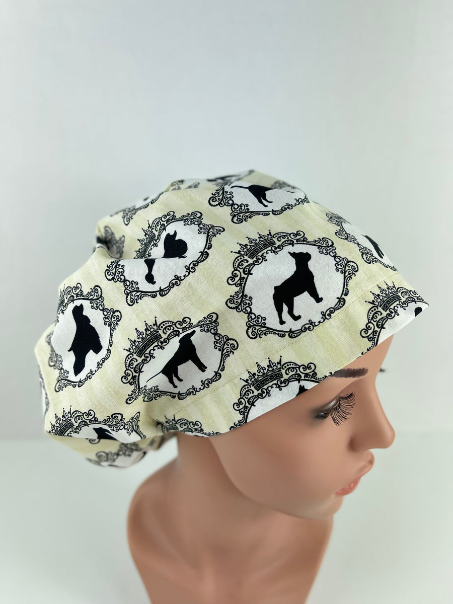 Dogs in Medallions Euro Cap