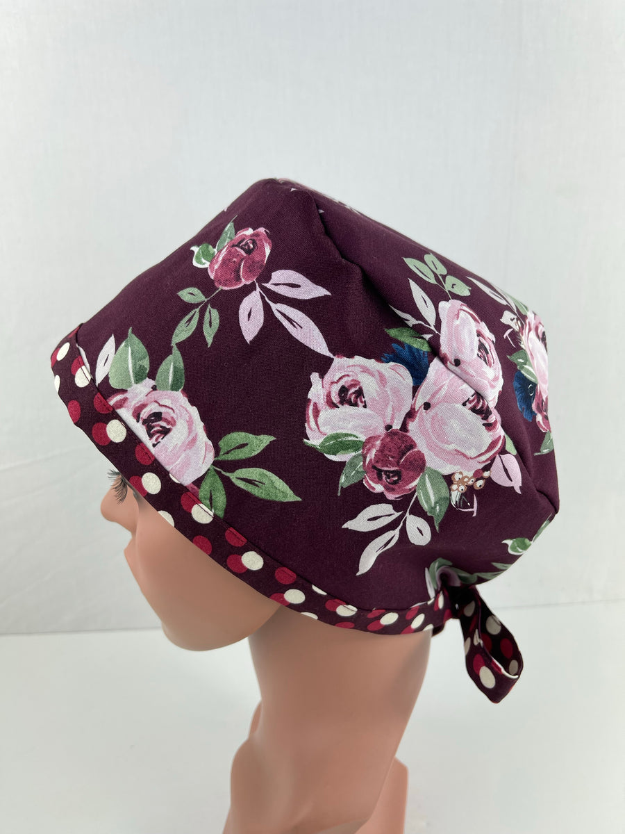 Floral Pixie Cap