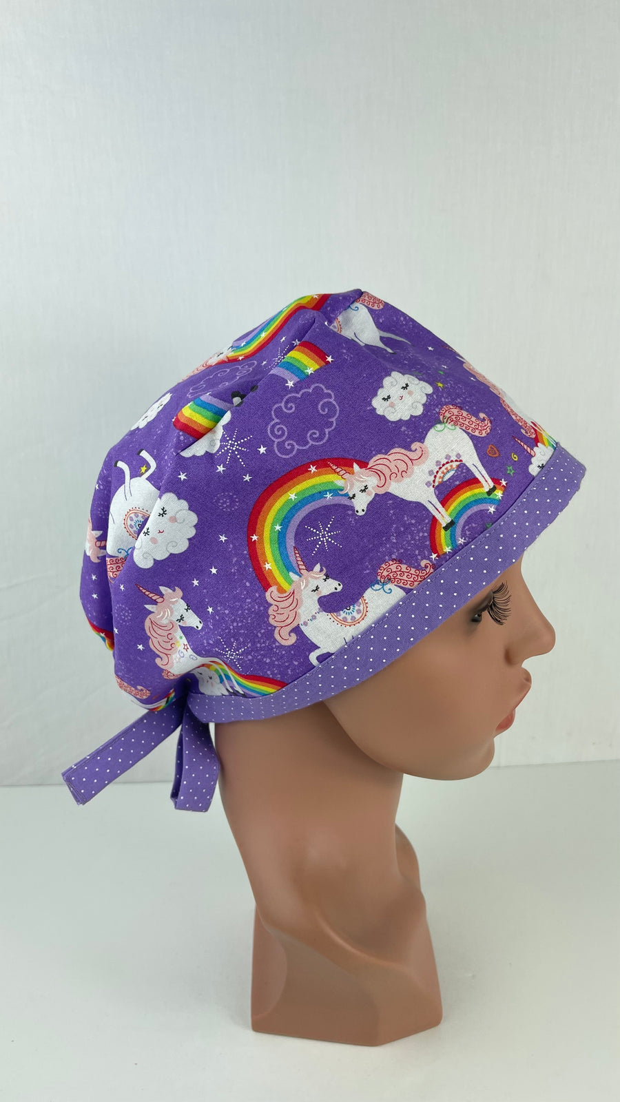 Rainbow Unicorns Pixie Cap