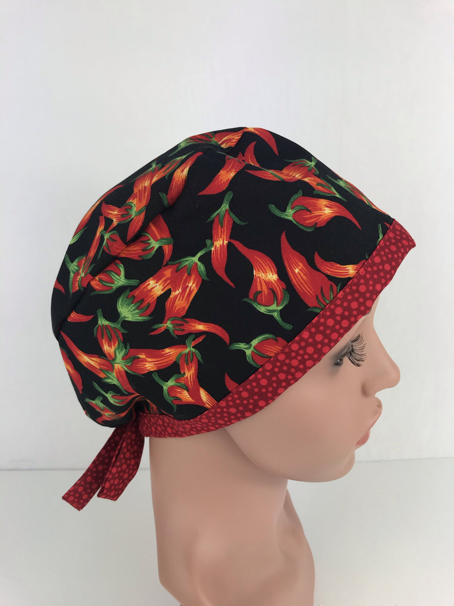 Hot Peppers Pixie Cap