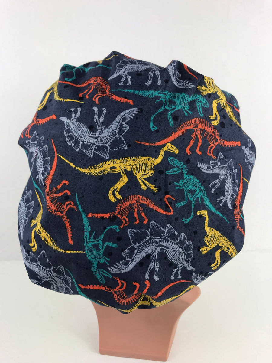 Dinosaurs Traditional Bouffant Hat