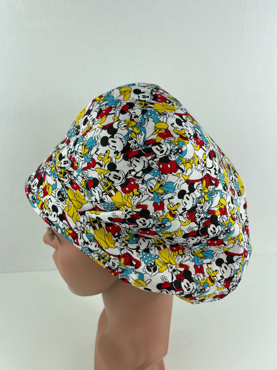 Disney Characters Bouffant Scrub Hat