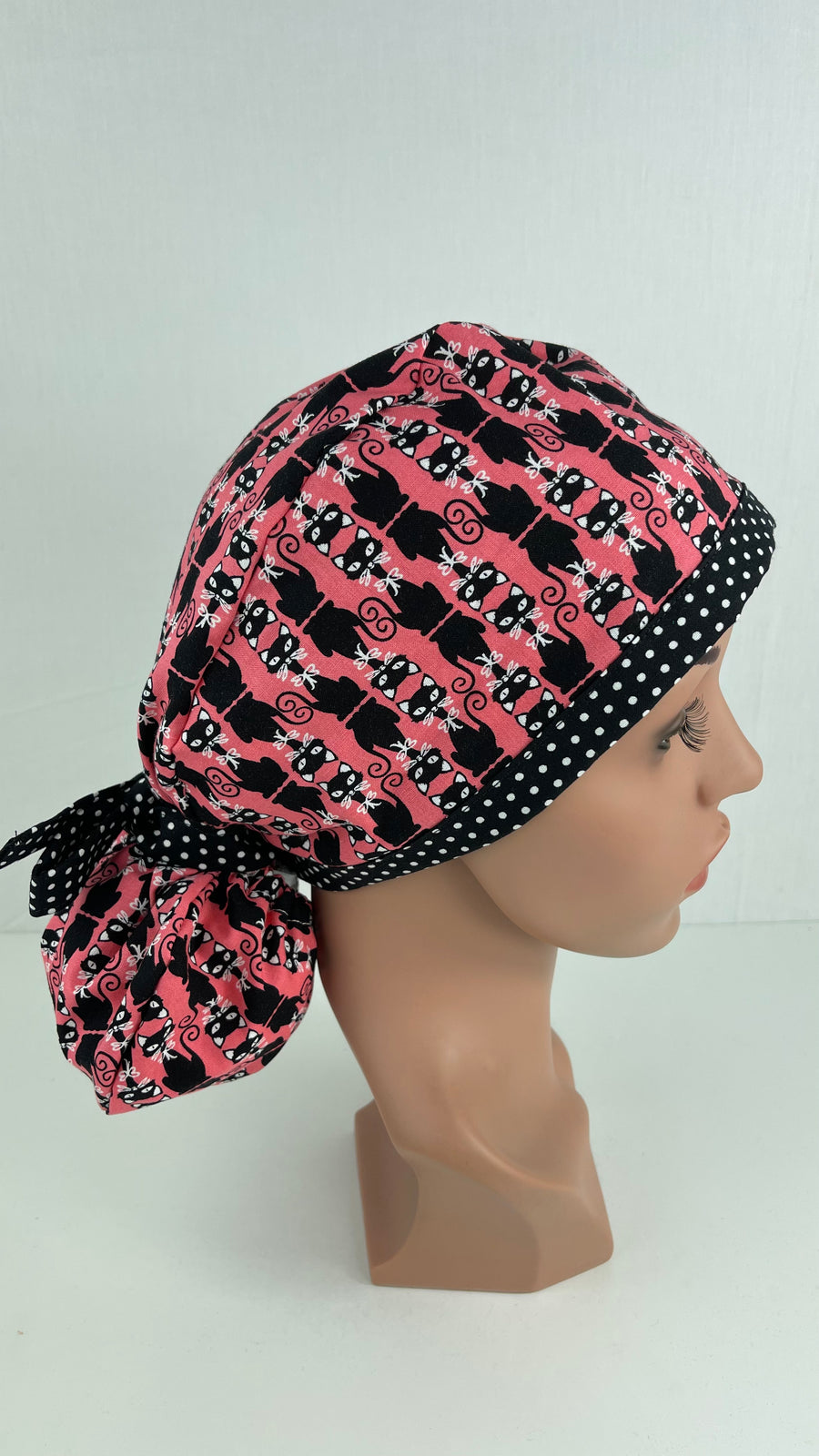 Kittens in a row Ponytail Hat