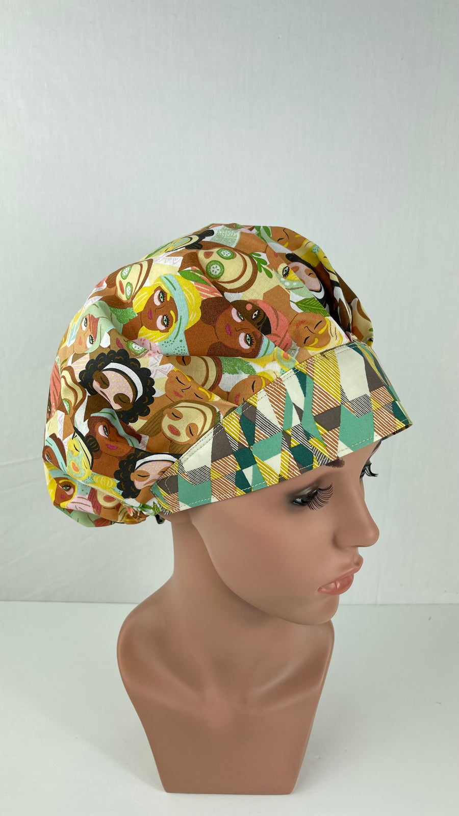 Day at the Spa Bouffant Scrub Hat