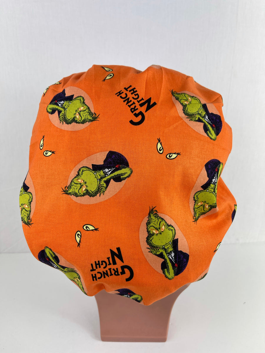 Halloween Grinch Bouffant Hat
