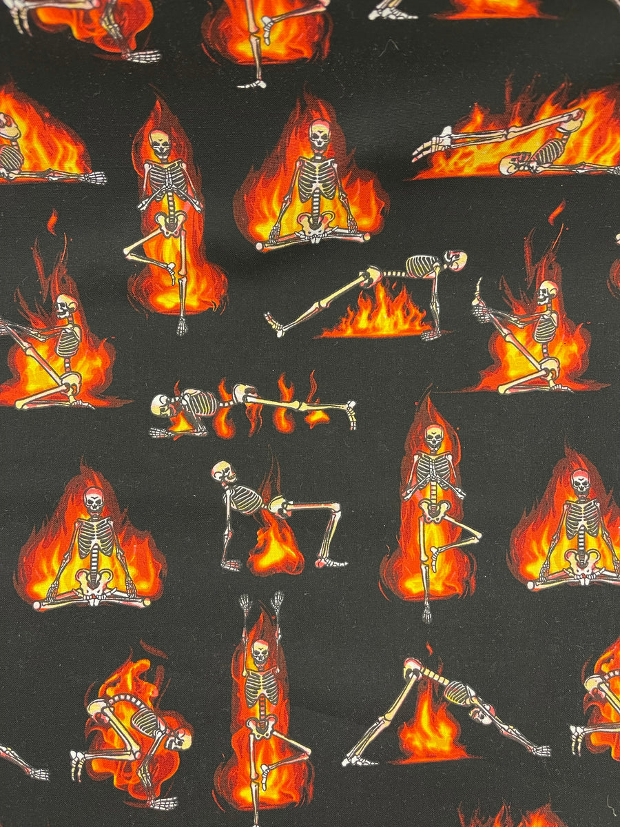 Skeleton Hot Yoga