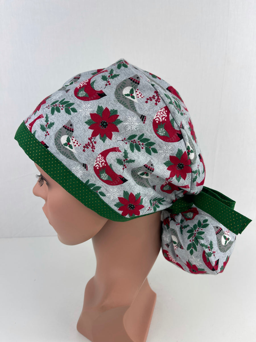 Christmas Ponytail Hat