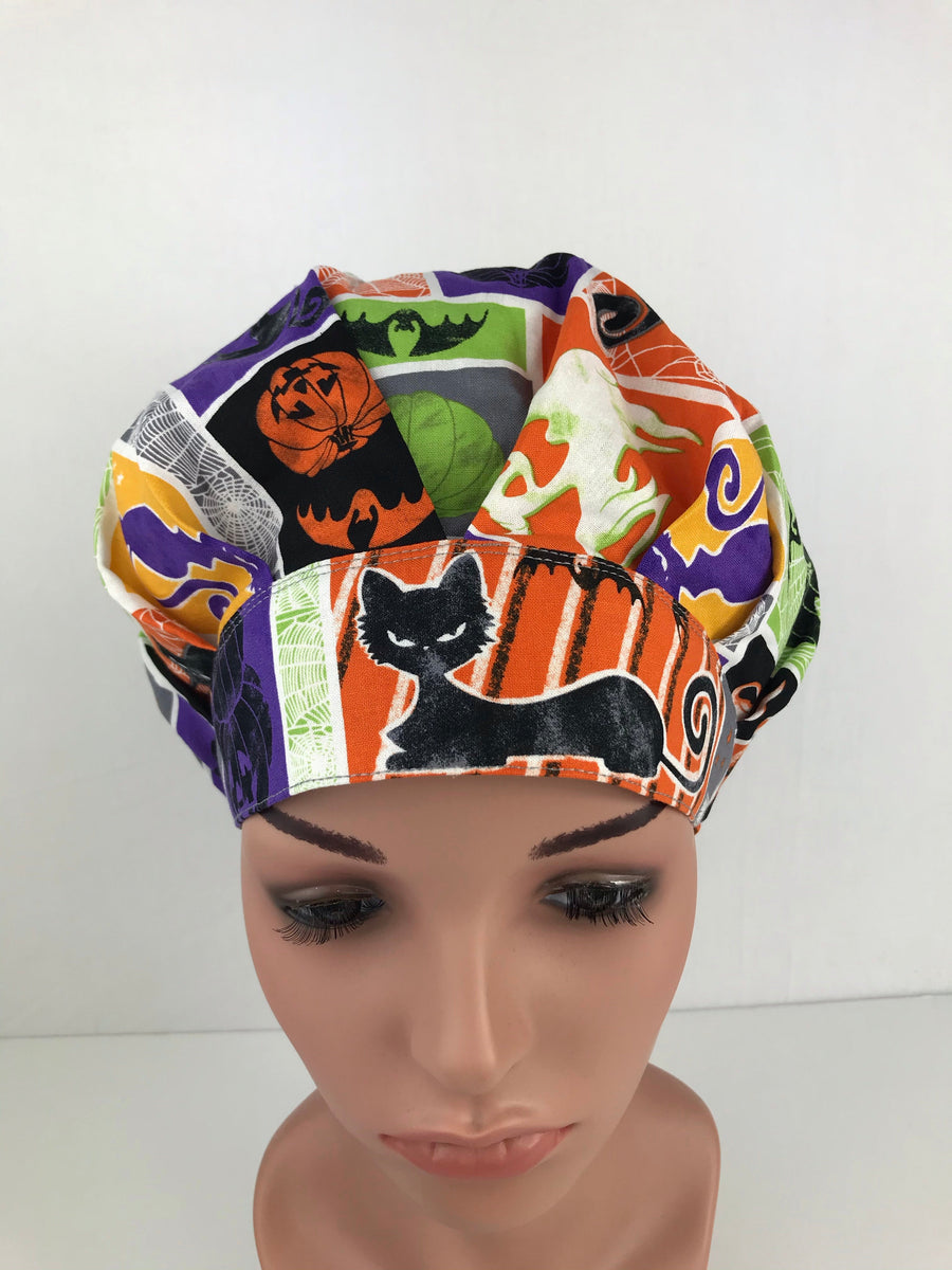 Halloween Traditional Bouffant Hat