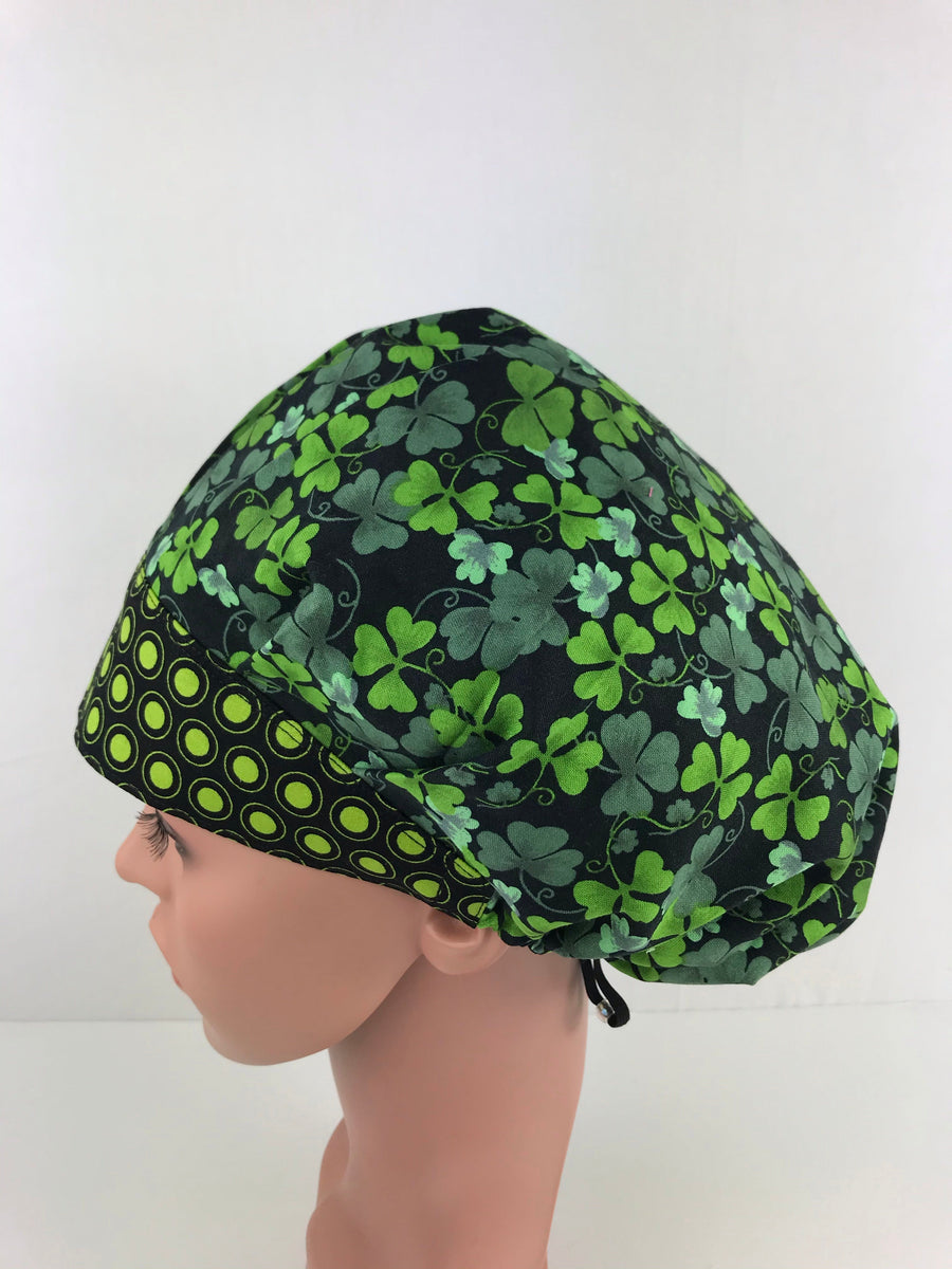Saint Patrick’s Day Bouffant Scrub Hat
