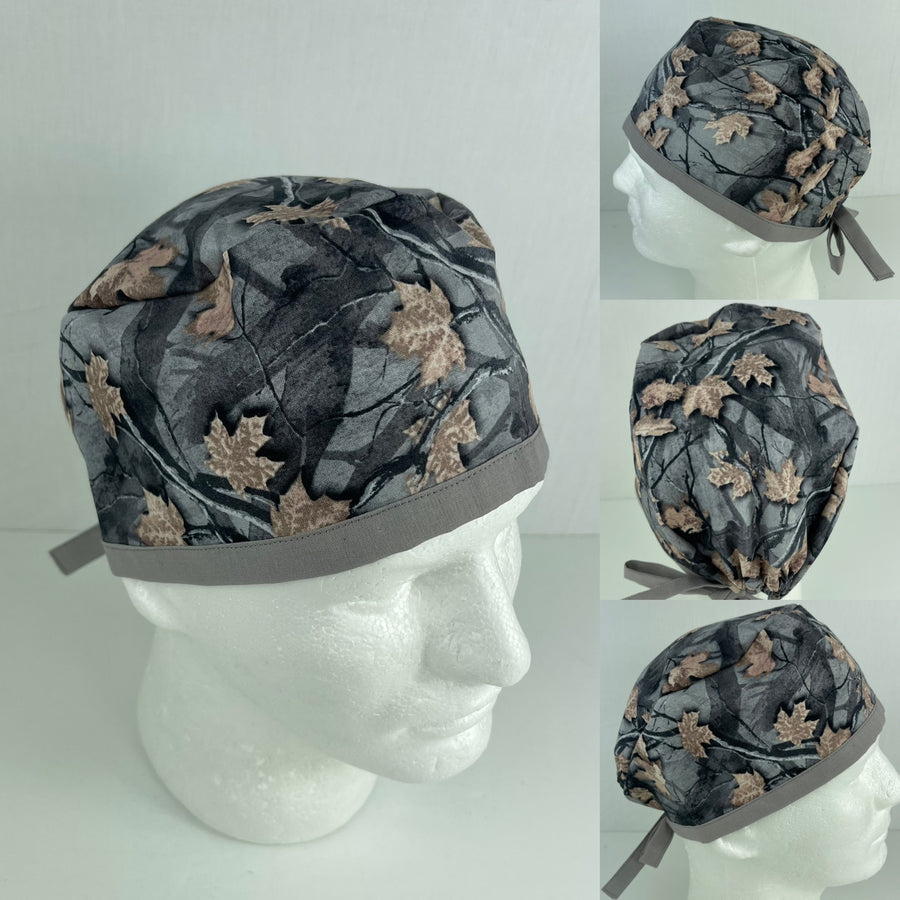 Forest Camouflage Skull Cap