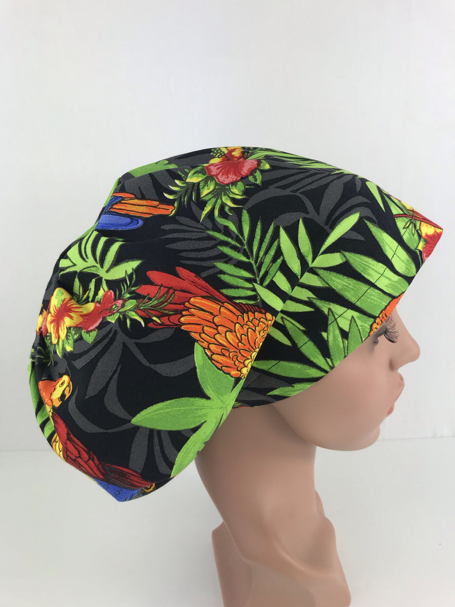 Tropical Parrots Euro Cap