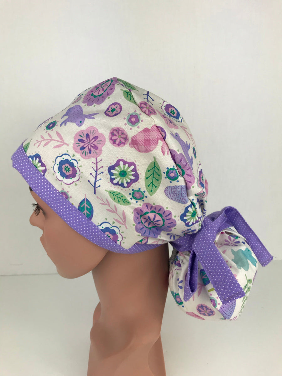 Easter Bunny Ponytail Hat