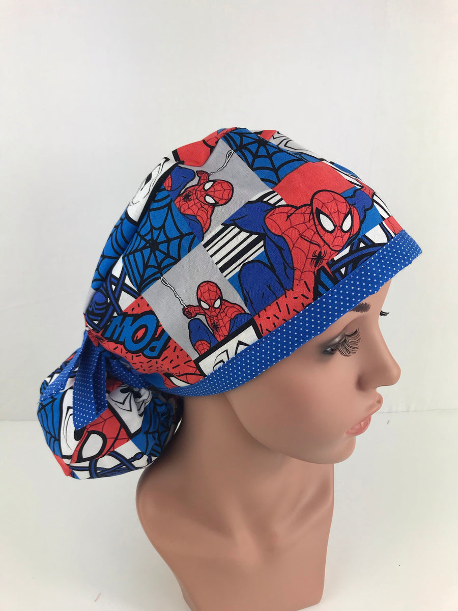 Spider Man Ponytail Hat