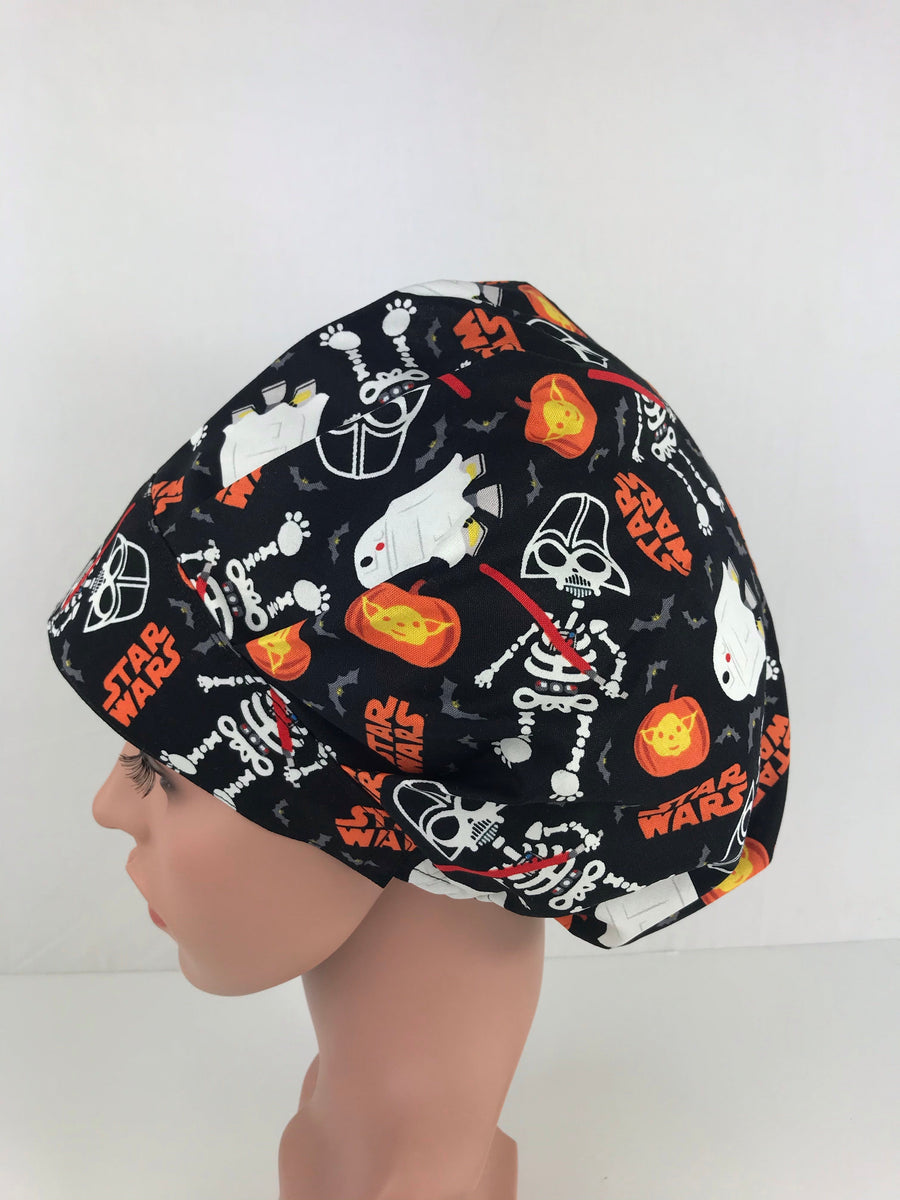 Star Wars Halloween Bouffant Scrub Hat