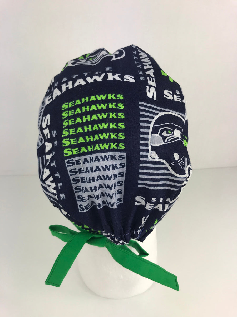 Seahawks Football Skull Cap