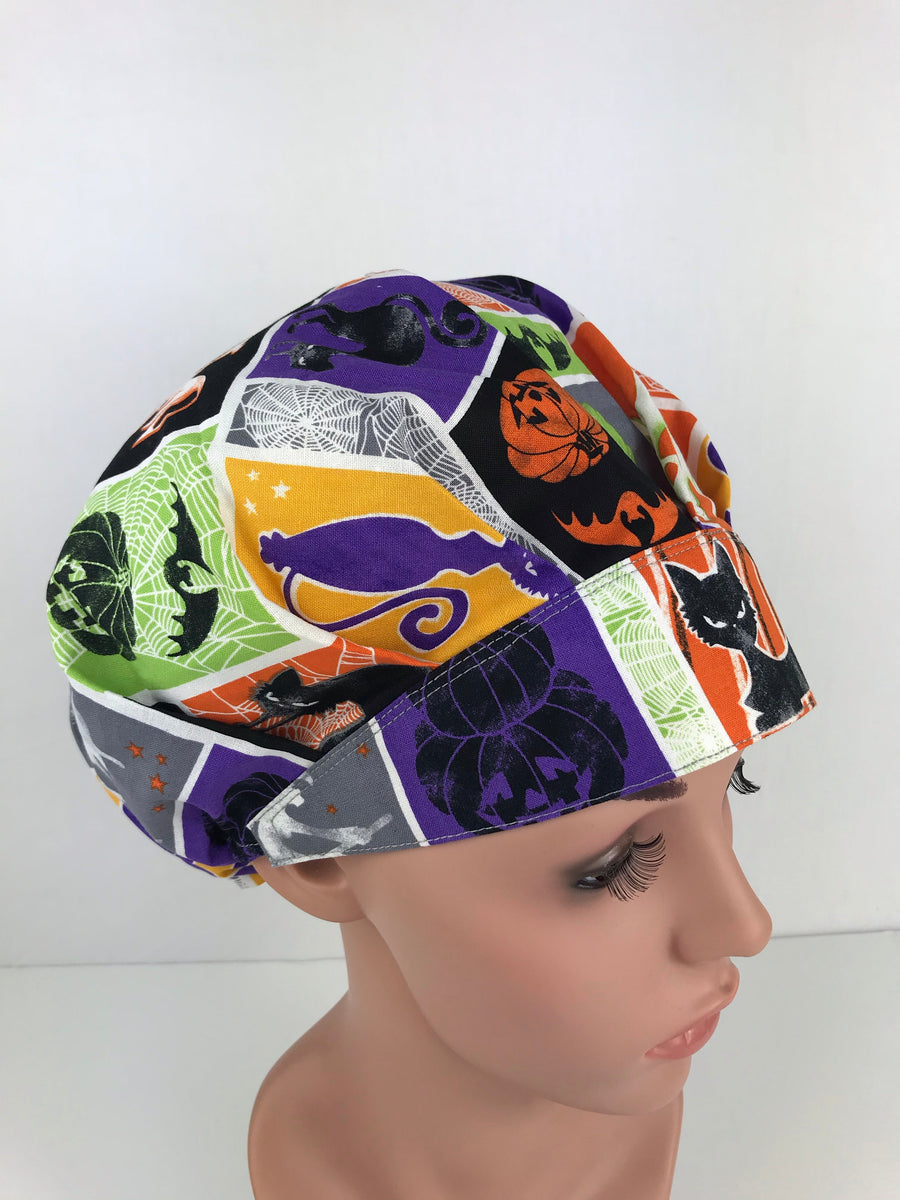 Halloween Traditional Bouffant Hat